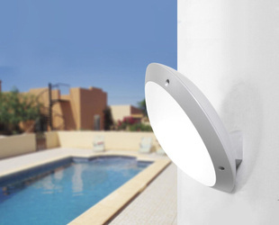 Oprawa Kinkiet ogrodowy REMI/LUCIA szary Y E27