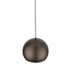 Lampa wisząca ZOE Brown 1xE27 M