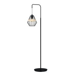 Lampa stojąca CLIFF BLACK 1xE27