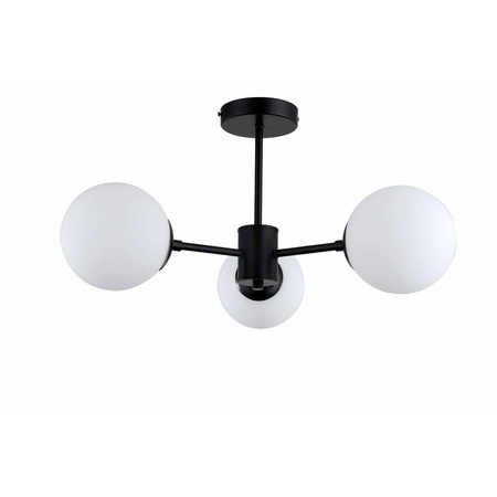 Lampa sufitowa Roma 3xE14 czarna