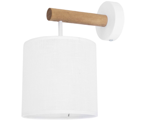 Kinkiet lampa ścienna Deva White 1x E27 biały