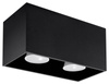 Plafon QUAD MAXI czarny