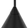 Lampa wisząca CONO Black 1xE27 S