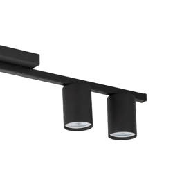 Lampa sufitowa LOGAN Black 3xGU10