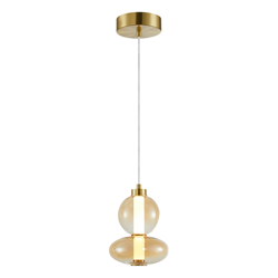 Lampa wisząca DAPHNE AMBER 12W 3000K IP20