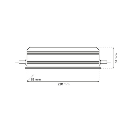 Zasilacz LED 100W hermetyczny IP67 12V