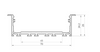 LED P27-1 Profil 1000 mm anod (nr kat 8627101)