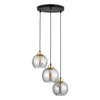 Lampa wisząca DEVI Transparent 3xE27 koło