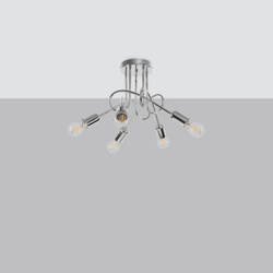 Żyrandol  lampa wisząca KAGO 3xE14 biała