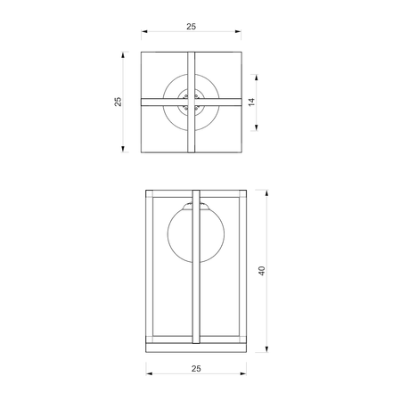 Lampa stołowa DIEGO 1xE14