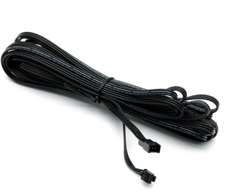 Sterownik schodowy LED PIR 16 czarny IP20