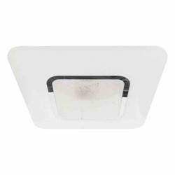 Plafon natynkowy ściemniany LED SPARKY 65W kwadratowy na pilota