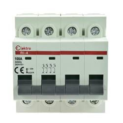 Rozłącznik izolacyjny  4P  100A