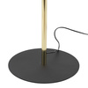 Lampa podłogowa UMBERTO Linen/Gold 1xE27