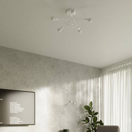 Sollux Lighting Kinkiet LOOP biały