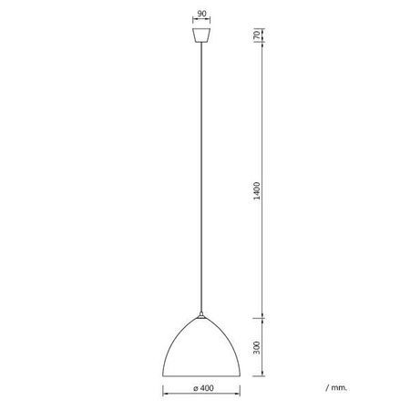 Naturalna lampa wisząca E27 Boho Nabulo