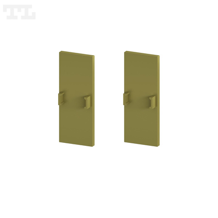 Komplet zaślepek bocznych GOLD P4-10 do osłonki C11 (2 szt bez otworu) (nr kat 7704101192)