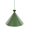 LAMPA WISZĄCA MATTEO PEAPOD GREEN 1XE27  XL