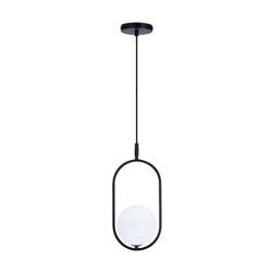 Cordel zwis 1X28W G9 czarny 31-10148