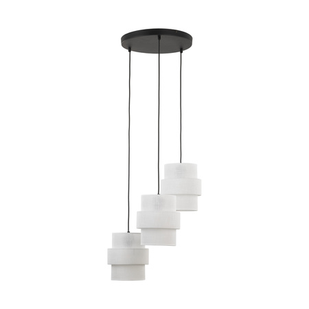 Lampa wisząca CALISTO White koło 3xE27