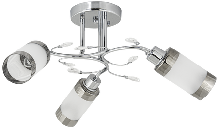 Lampa sufitowa Gracja 3xE27 Chrom 