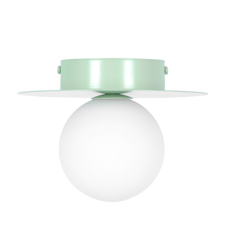 Estetyczna lampa sufitowa w kolorze szałwii K-5452 z serii ROBIN