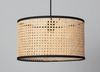 Naturalna lampa wisząca E27 Boho Huela