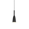 Solin lampa wisząca czarna LP-181/1P BK