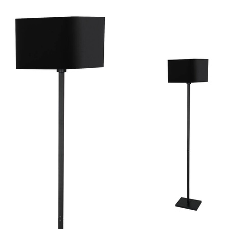 Lampa stojąca NAPOLI BLACK/GOLD 1xE27 czarny złoty