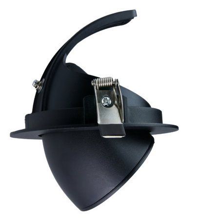 Oprawa podtynkowa regulowana Led 20W 4000K reflektor do podświetlania witryn czarny