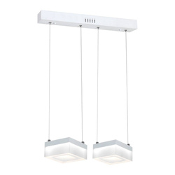 Lampa wisząca Milagro Cubo LED 24W 4000K biała