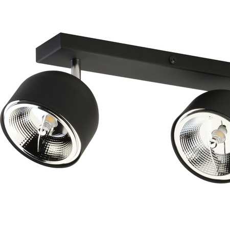 Lampa sufitowa ALTEA Black 4xGU10