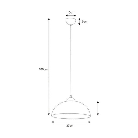 Lampa wisząca K-3532 -AROSA
