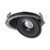 Oprawa V-TAC LED Uchylny Downlight 30W LED COB CRI90+ CCT Czarna VT-2532 3000K-4000K-6400K 2500lm