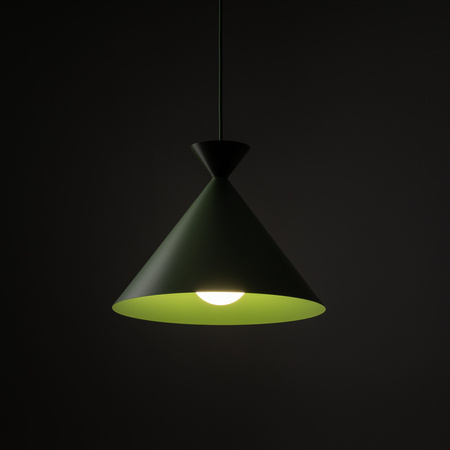 LAMPA WISZĄCA MATTEO PEAPOD GREEN 1XE27  L