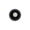Nowodvorski Lampa punktowa natynkowa czarna tuba HALO 