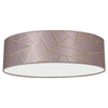 Lampa sufitowa ZIGGY PINK Gold/Pink 3xE27
