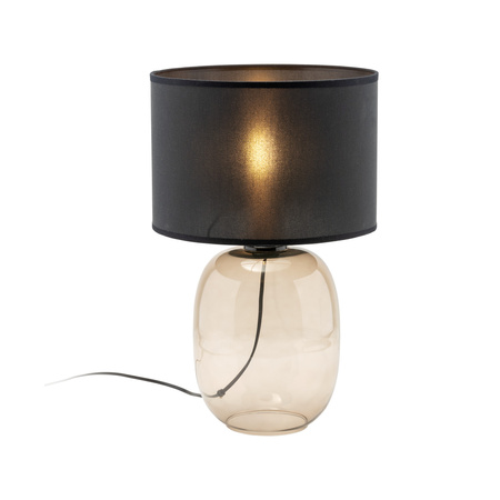 Lampka nocna MELODY TOPAZ Black 1xE27