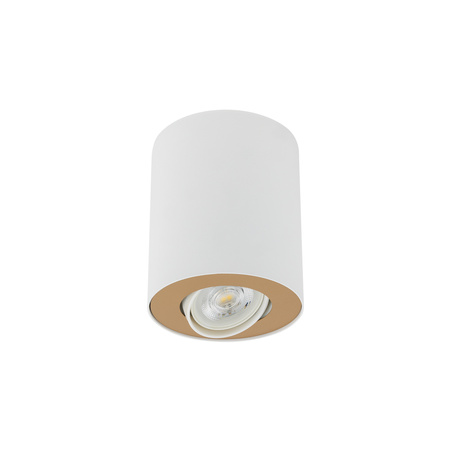 Nowodvorski Lampa punktowa natynkowa biała tuba SET