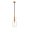 Szklana lampa wisząca MOLLY GREEN 1xE14