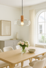 Lampa wisząca szklana LOFT Cairo Rose Gold