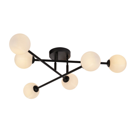 Light prestige Dorado 6 plafon czarny LP-002/6C BK