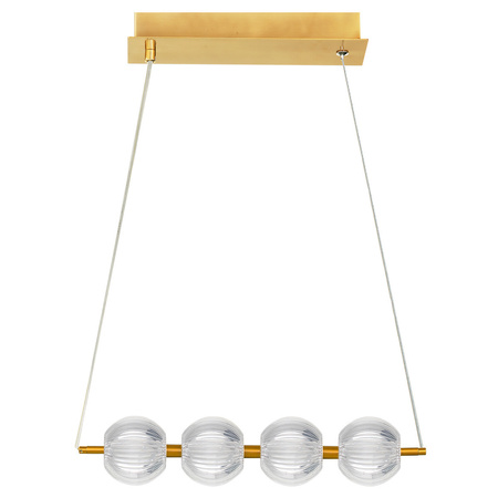 Light prestige Brillant 4 linia wisząca złota LP-3303/4L GD