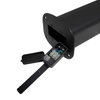 Lampa ogrodowa stojąca VERONI LED 7,5W czarna 60cm