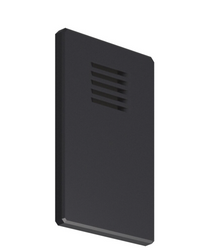 Zaślepka DESIN ral9005 czarna KLUŚ 