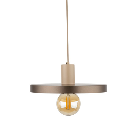 Tk Lighting SILA SABIA BROWN lampa wisząca 1XE27 300