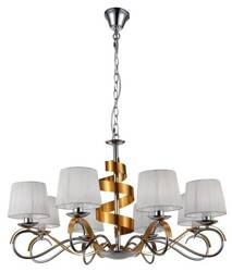 Lampa wisząca ALMERIA BLACK/GOLD 1xE27