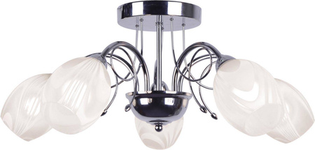Lampa sufitowa K-JSL-8588/5 CHR z serii MALIBU
