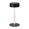 Lampka Biurkowa Nocna V-TAC 3W LED 23cm Ładowanie USB CCT Ściemnianie Czarna V