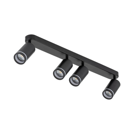 Lampa sufitowa JET Black 4xGU10